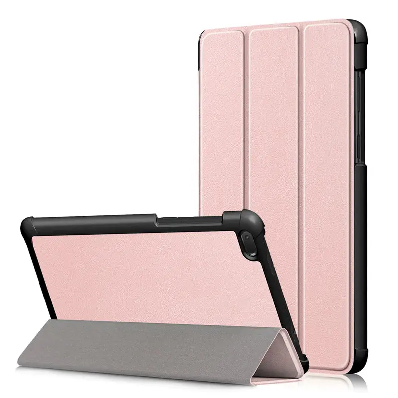 3 Folded-Rose gold Тонкий Магнитный чехол из искусственной кожи для lenovo Tab E7 TB-7104F TB-7104I чехол для планшета чехол для lenovo e7 7 дюймов чехол для планшета - Цвет: 3 Folded-Rose gold