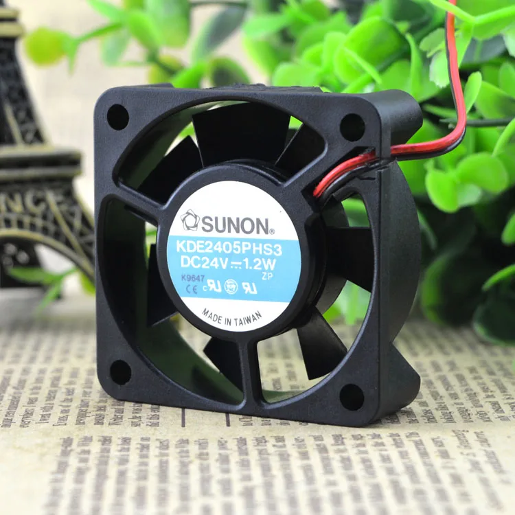 AVC SUNON KDE2405PHS3 24V 1 2 W 5 см 5015 бесшумный вентилятор охлаждения 50x50x15mm|cooling fan|silence fanfan |