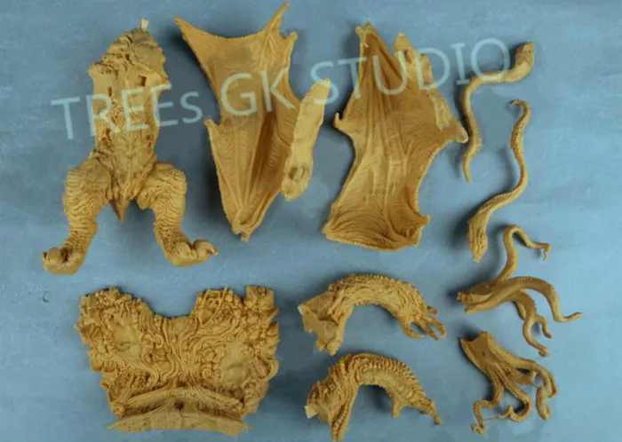Ктулху великие старые неокрашенные GK гараж модельная фигурка из смолы комплект