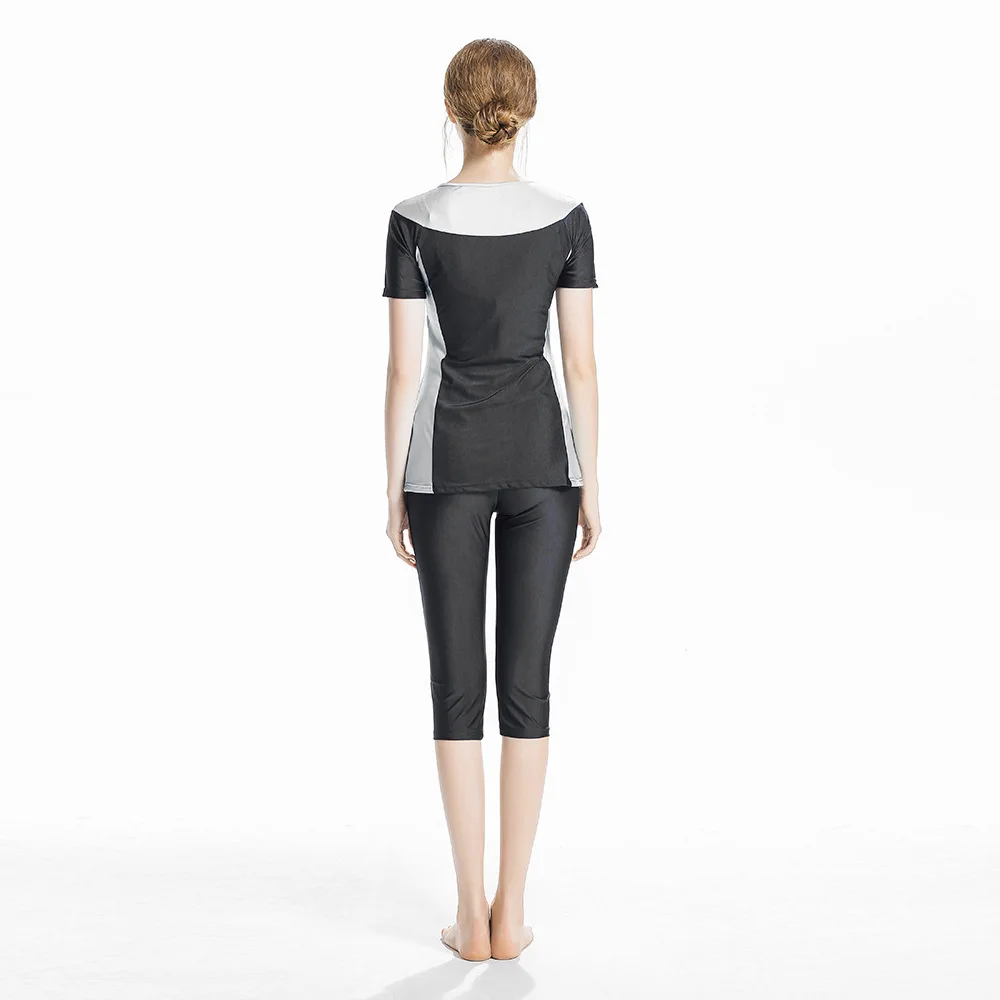 4XL 2019 Мусульманский купальник Арабский исламский Женские Burkini консервативная