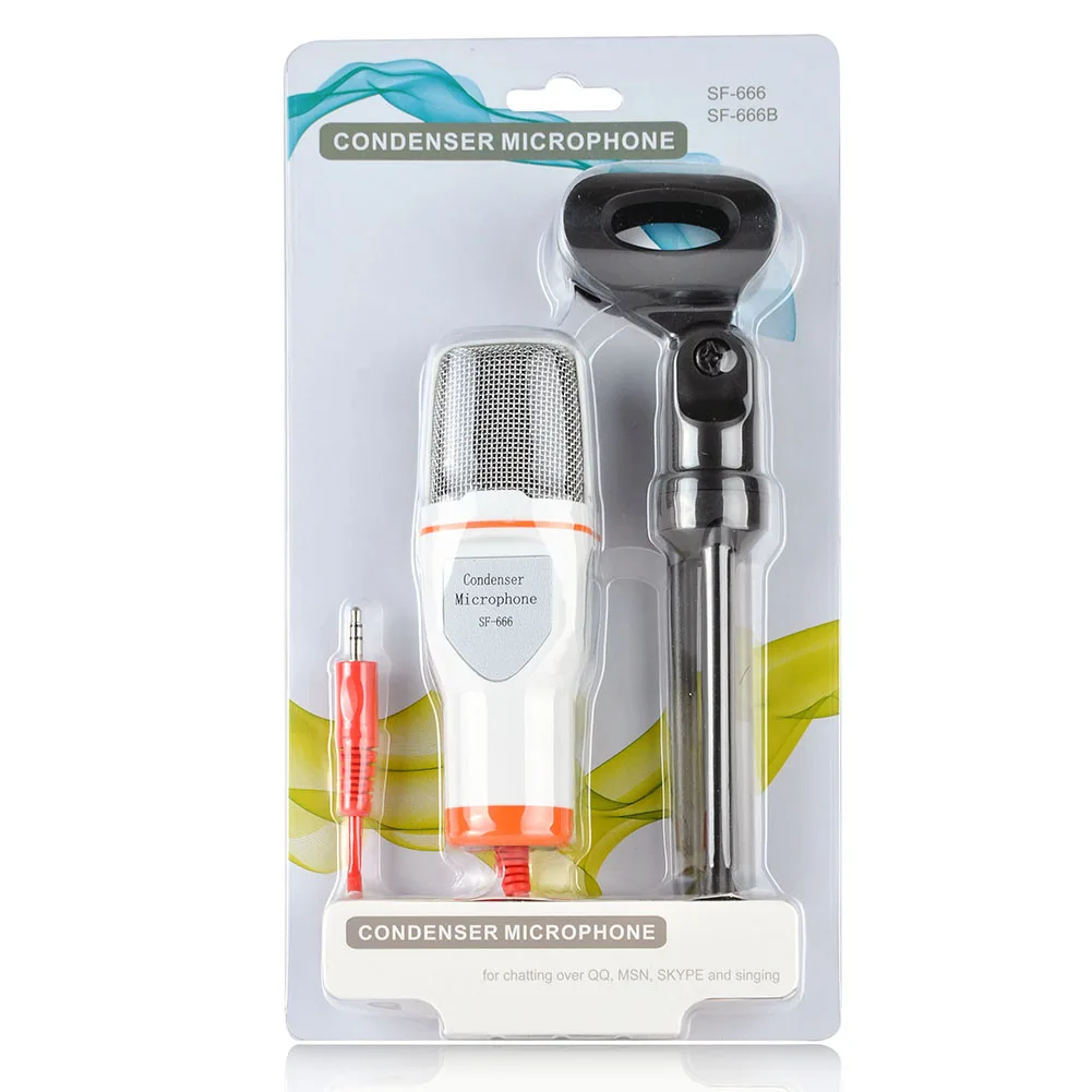 1 шт. профессиональный конденсаторный звуковой Подкаст Студийный микрофон для ПК
