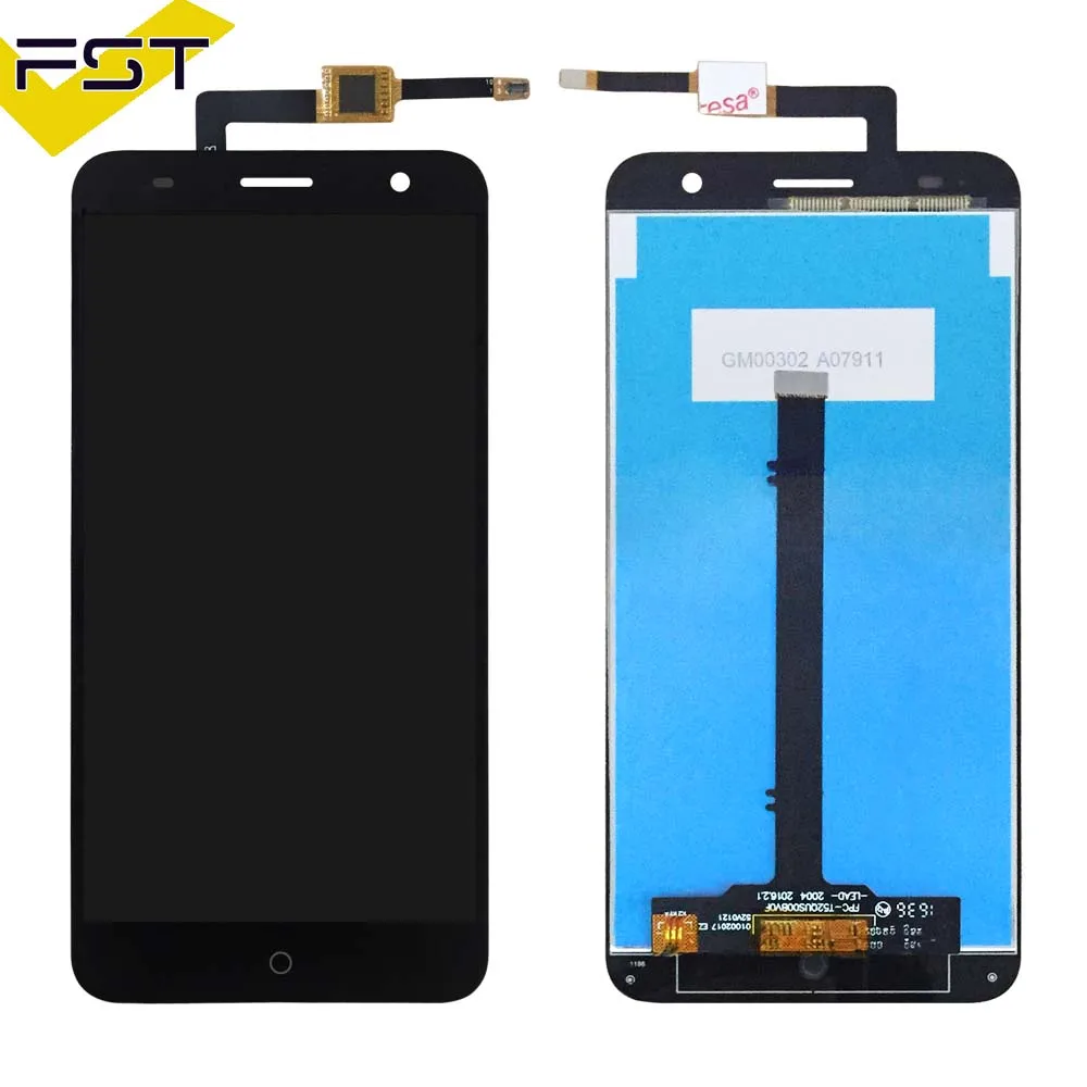ЖК-дисплей для ZTE Blade V7 plus кодирующий преобразователь сенсорного экрана в сборе