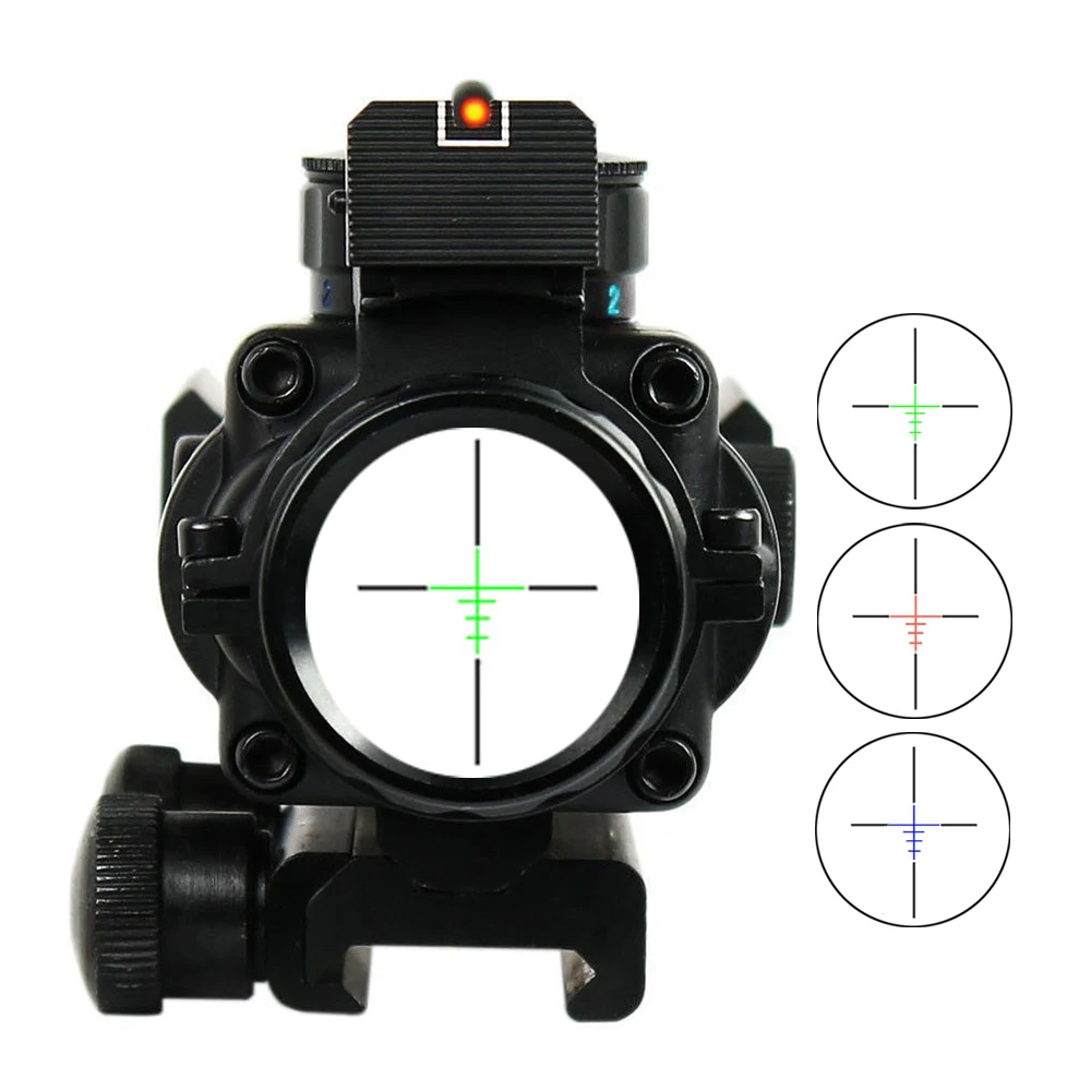 4x32 Acog прицел 20 мм ласточкин хвост рефлекторная Оптика прицел тактический прицел винтовка