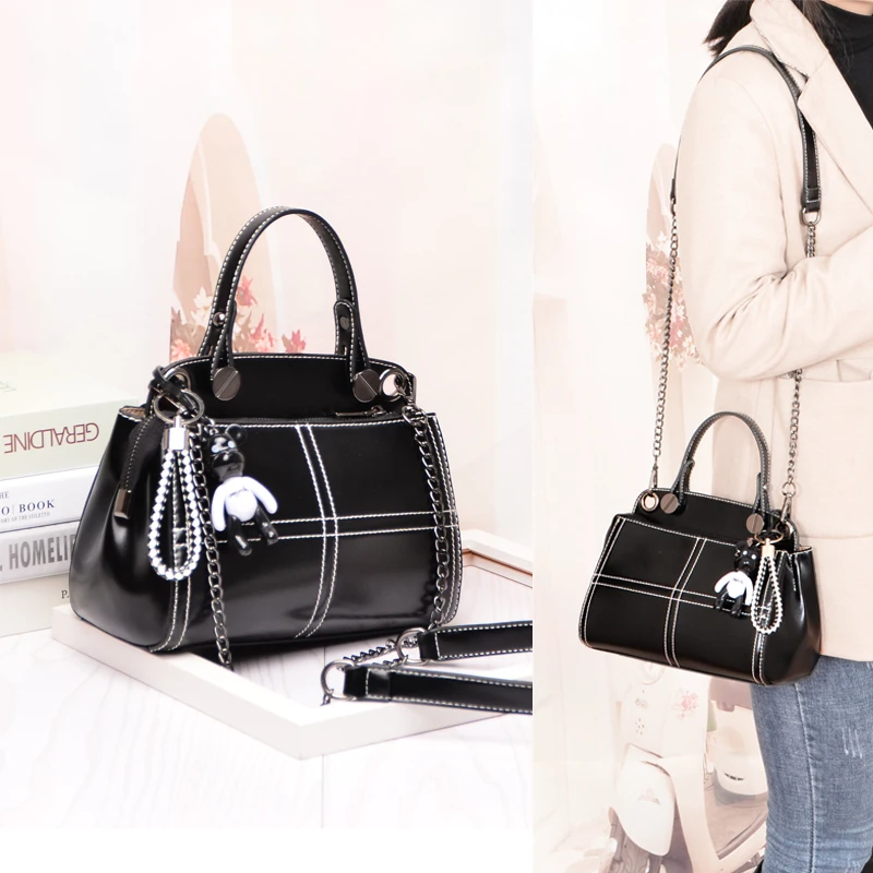 Женская сумка через плечо маленькая из искусственной кожи на каждый день 2019 |