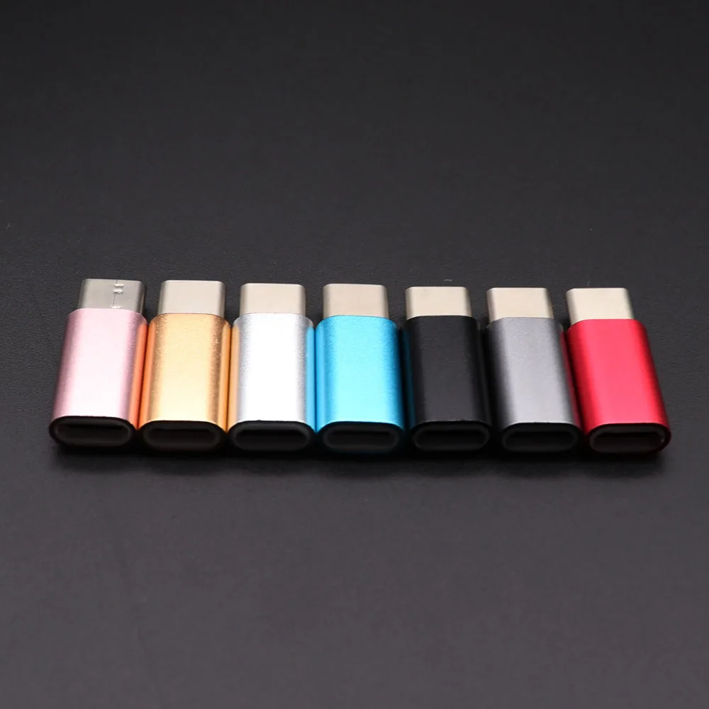 Адаптер Type C с разъемами Micro USB для женщин OTG адаптер поддержкой синхронизации