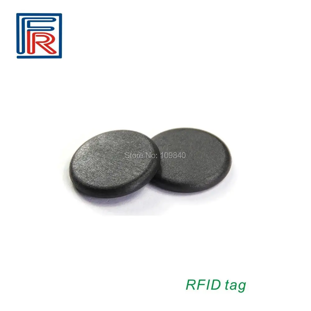 1000pcs 13.56mhz PPS RFID High-temperature Laundry Tag with FM08 1K byte 20mm Diameter Proximity coin tag | Безопасность и защита