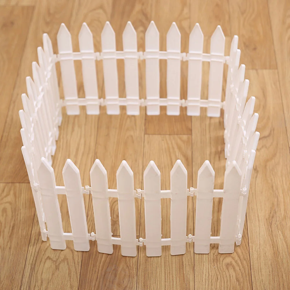 20 шт. белый пластик Рождество пастырской дерево анти УФ предмет интерьера