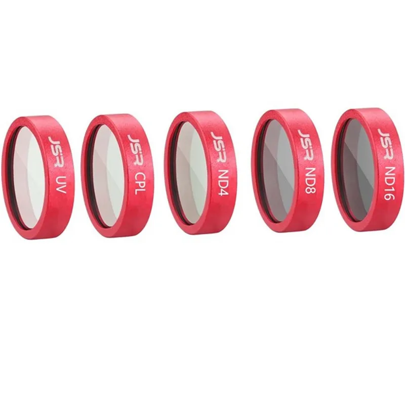 UV CPL ND4 ND8 ND16 Комплект фильтров для объектива uv cpl nd4 nd8 nd16 nd32 для DJI Mavic 2 Zoom Камера набор УФ-фильтров с нейтральной плотностью из алюминиево-магниевого сплава фильтр аксессуары для дрона - Color: UV CPL ND4 ND8 ND16