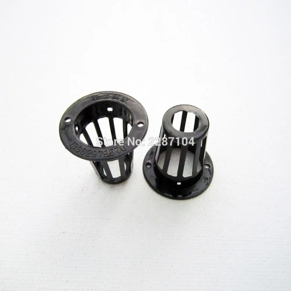 Сетчатый горшок 10 шт. корзина из черной и белой сетки для гидропонных аэронных