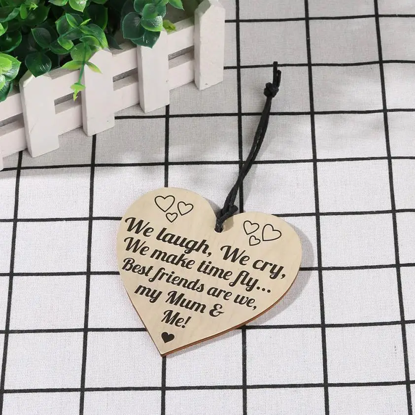 1 шт Свадебные винные ярлыки Шанс Сделал Нас коллеги весело и смех Деревянный