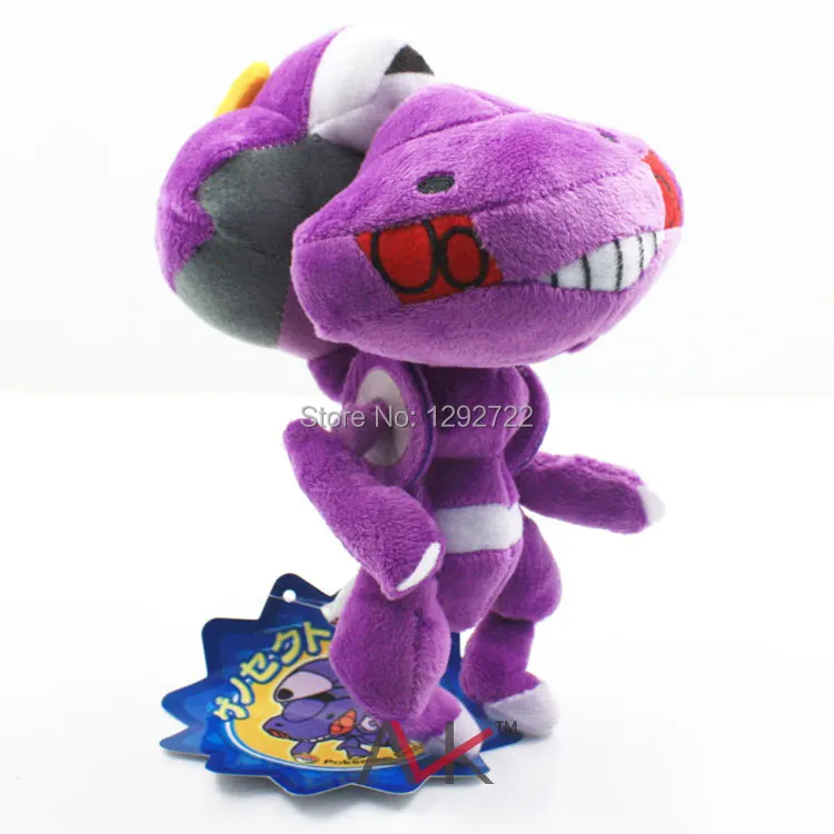 30pcs/lot EMS Free Shipping Anime Cartoon Pokemon Pocket Monster Genesect Plush Toys Soft Stuffed Animal Doll 6.5&quot 16cm PKPD216 |