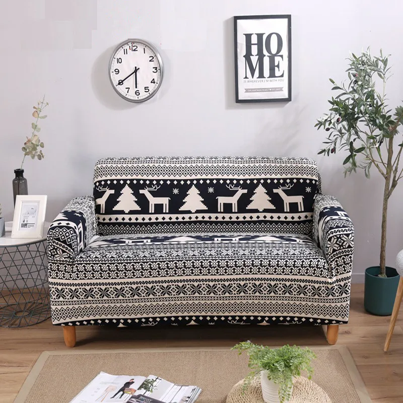 Чехол для дивана Loveseat чехлы гостиной мебели Синий Коричневый чехол серый