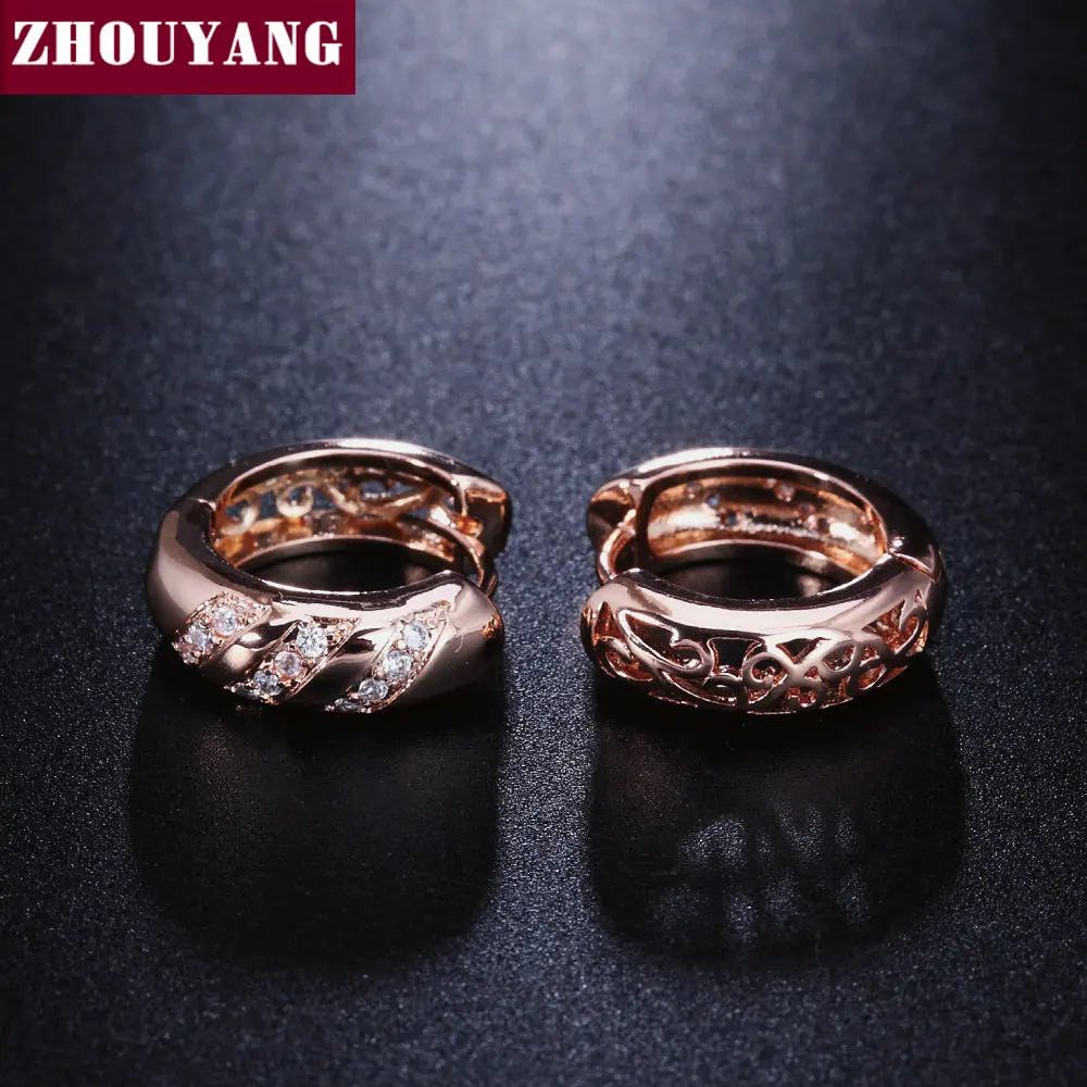 ZHOUYANG 2016 новый классический дизайн розового золотого цвета с кубическим