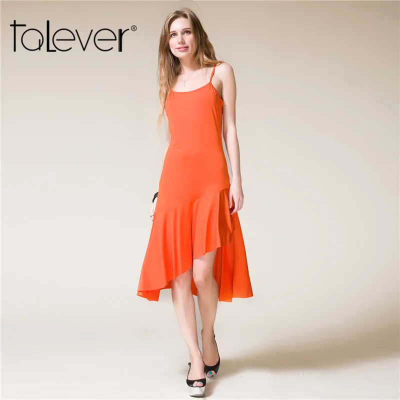 Женщины Русалка летнее платье сексуальный Асимметричный Bodycon Твердые Vestidos на