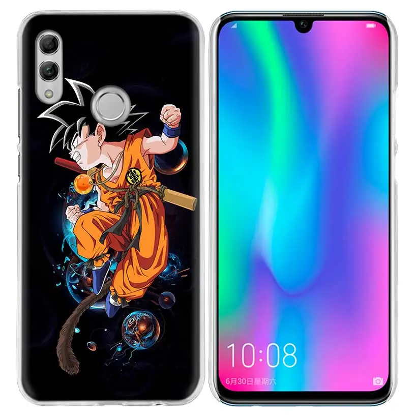 04 Чехол Naruto Dragon Ball для huawei Honor 8X Y9 20 9 10 Lite Play 8C 8A Pro V20 20i Y6 Y7 Y5 Жесткий PC аниме чехол для телефона - Цвет: 04