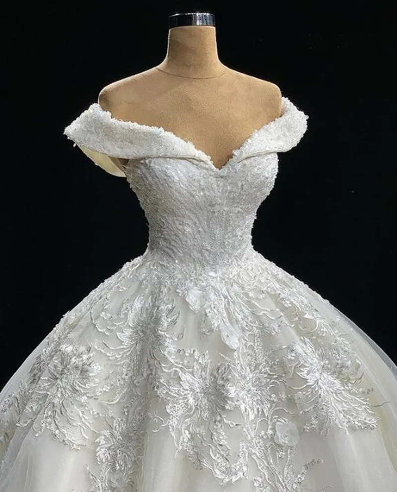 Изящное женское платье 2019 ТРАПЕЦИЕВИДНОЕ с открытыми плечами Длинные свадебные