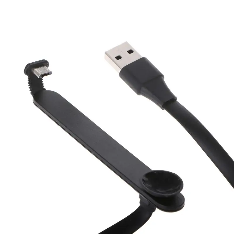 Кабель для телефона Micro USB зарядное устройство 180 градусов изгиб зарядки игровой провод для samsung S9 S8 Note8 iPhone X 8 7