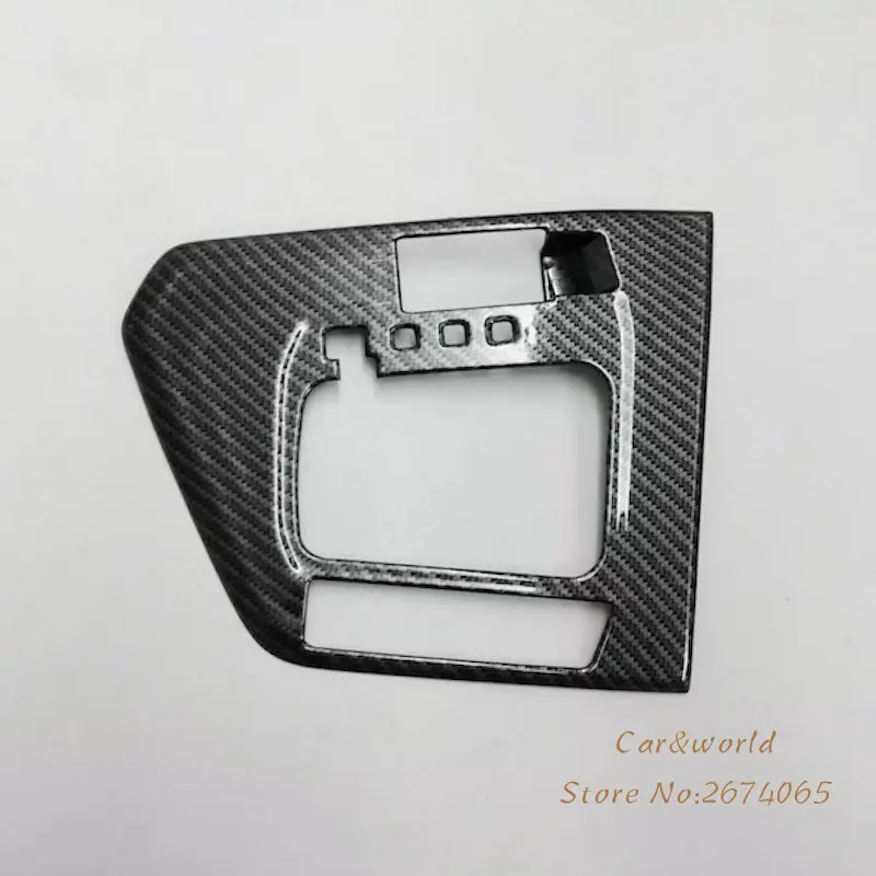 Коробка передач для Volkswagen VW Tiguan 2017 2018 рамка панель обшивка углеродное волокно