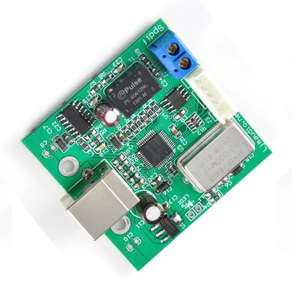 TE7022 DAC USB к коаксиальному процессору SPDIF I2S поддерживает 24 бит 96K образец