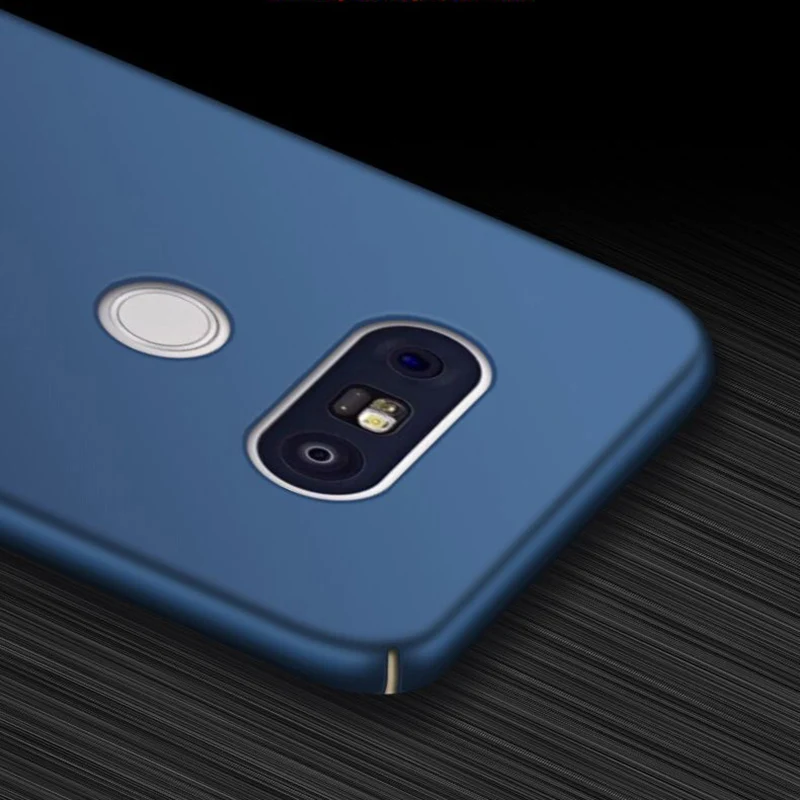 Цветной матовый тонкий чехол для телефона LG V30 Plus G7 ThinQ G5 задняя крышка жесткий из