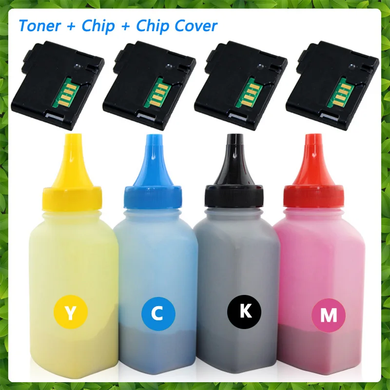 Toner Powder For Dell 1250 1250c 1350 1350cnw 1355 1355cn 1355cnw Color Laser Printer With Chips + Cap | Компьютеры и офис