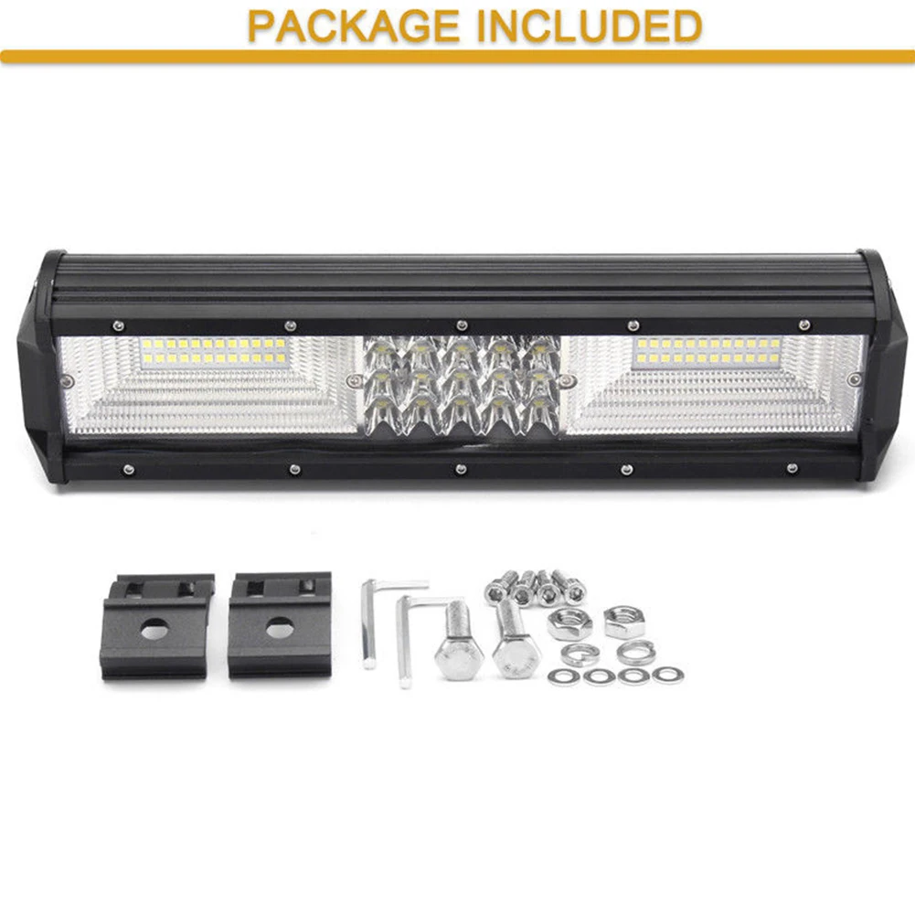 Новинка Лидер продаж в четыре ряда 12 дюймов 840 W 68LED свет работы бар заливающий и