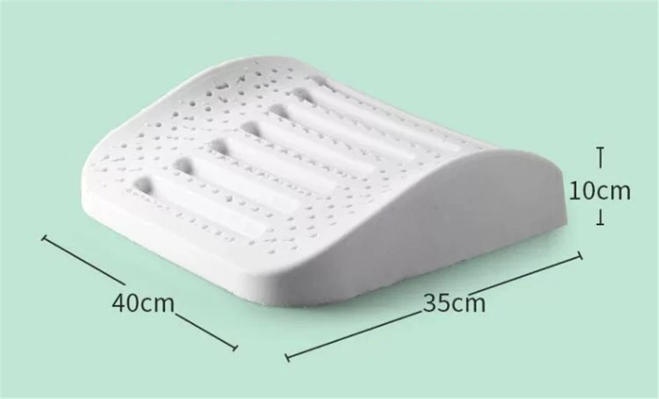 Liv-Esthete,, натуральный латекс, Подушка для спины, защита позвонков, автомобильная задняя подушка для взрослых, водителя, дома, офиса