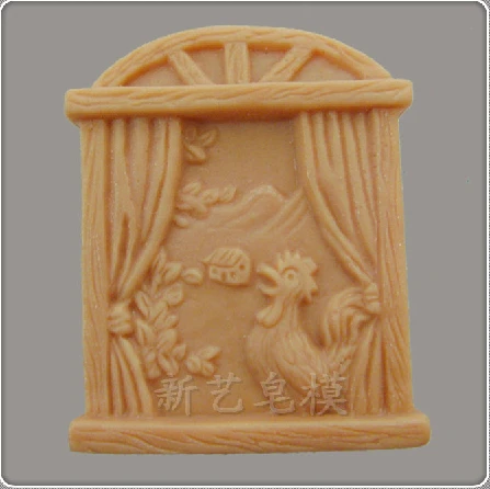 Петух дизайн силиконовые формы для мыла силиконовая форма ручная работа FDA