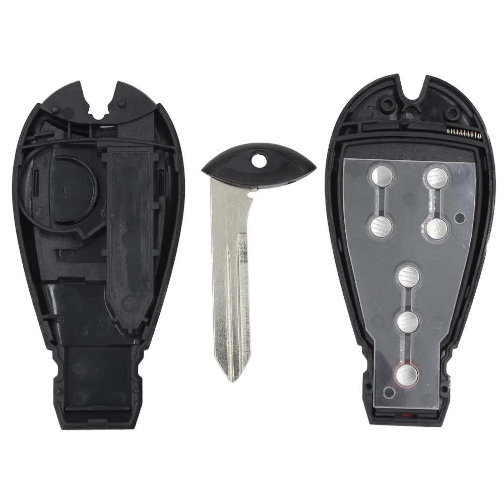 4 кнопки дистанционного управления Корпус ключа для Chrysler Jeep Commander Grand Cherokee Замена