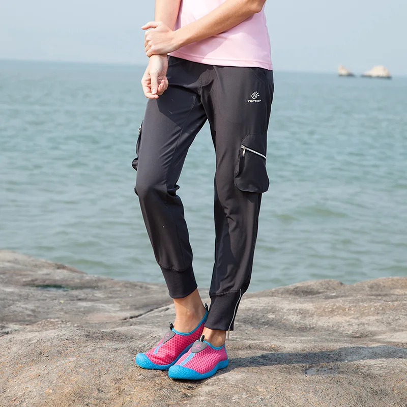 TECTOP весенне летние женские спортивные брюки для альпинизма пешего туризма