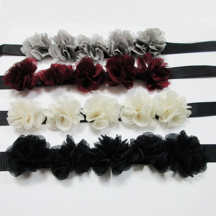 Черная лента в стиле Харадзюку 4 цвета | Украшения и аксессуары