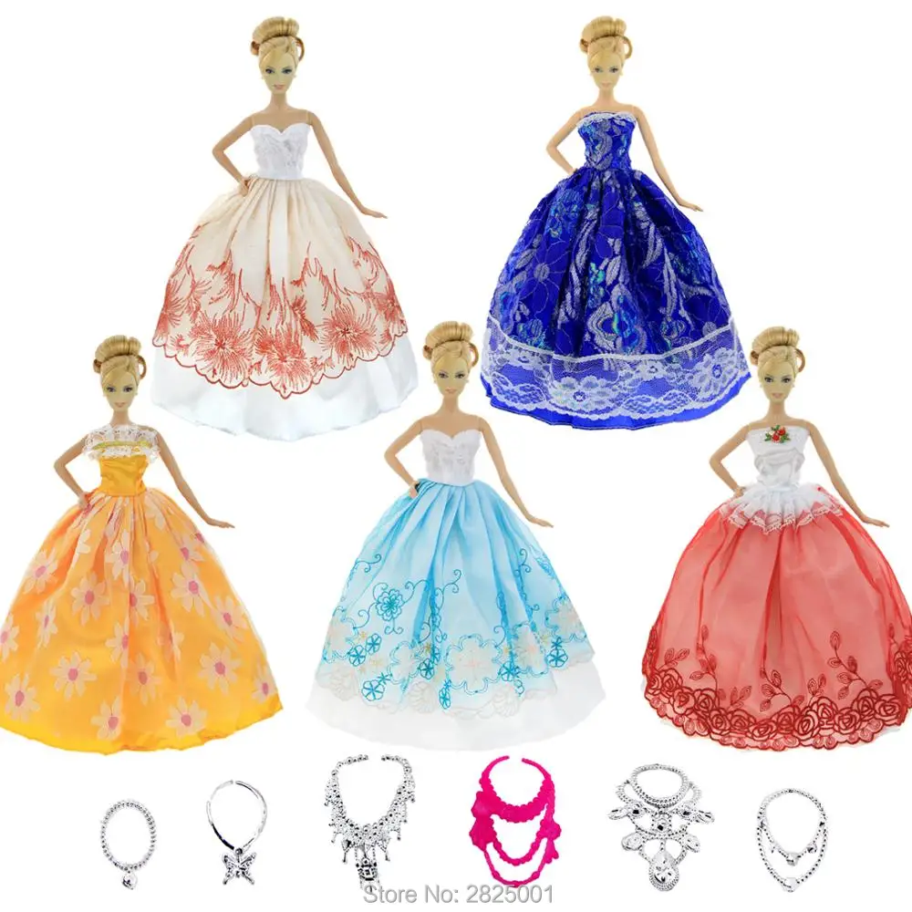 Случайный выбор из 11 предметов = 5 раз платье для свадебной вечеринки смешанного