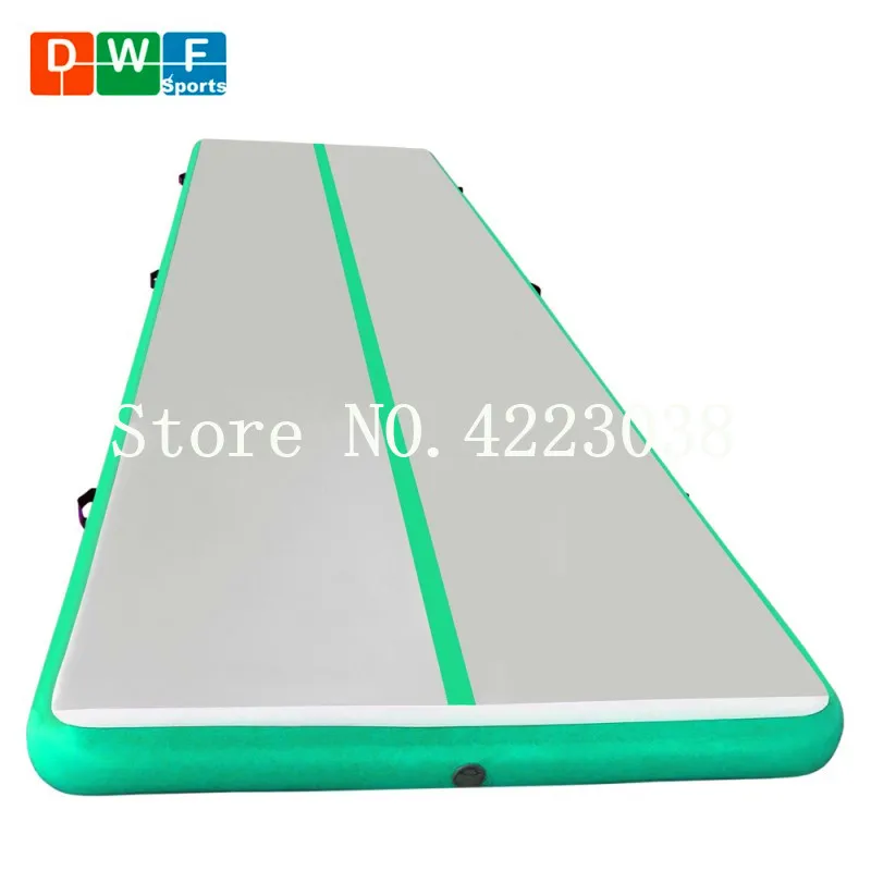 Pаспродажа Воздушная дорожка 8*2*0,2 м, 9 м, 10 м, коврик для акробатики, надувной коврик для гимнастики, воздушный напольный коврик с электрическим воздушны...