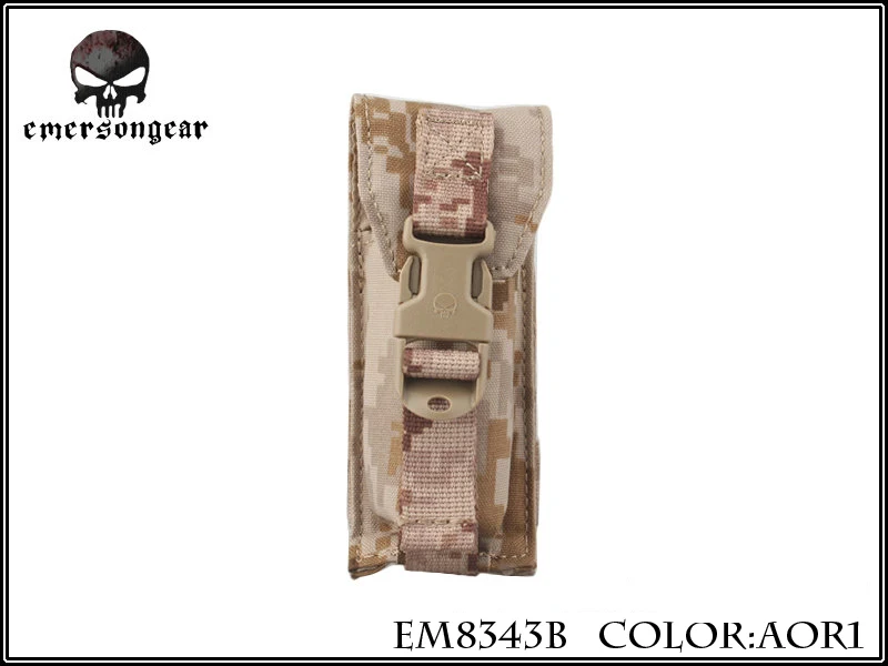 AOR1 EMERSONGEAR боевой светильник многофункциональный инструмент чехол для фонарика пистолет маг мешок Спорт Пейнтбол бой Охота CS шестерни чехол EM8343 - Цвет: AOR1