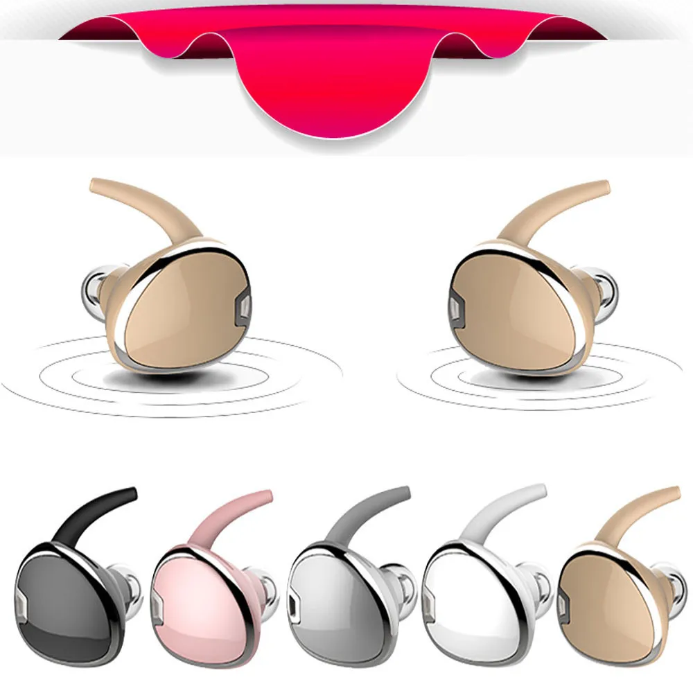 Мини TWS беспроводные Bluetooth наушники водонепроницаемые шумоподавление стерео бас