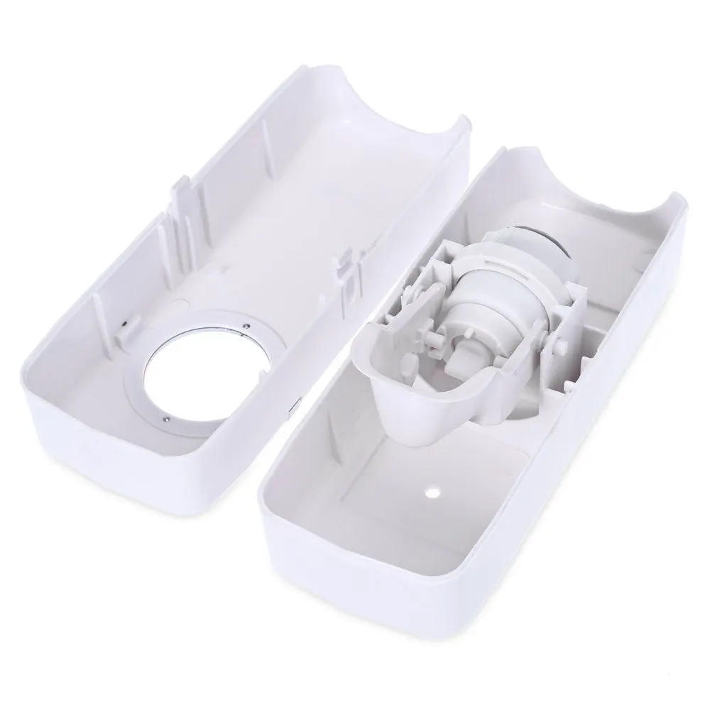 Automatic Toothpaste Dispenser 5 Toothbrush Holder Set Wall Mount Stand Family Sets White Fashion Bathroom | Дом и сад