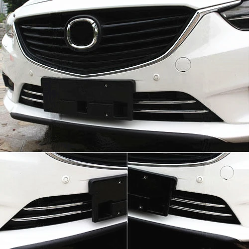 4 шт. передняя решетка из нержавеющей стали для Mazda 6 Atenza 2015 2017|garnish|garnish molding |