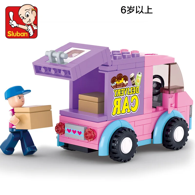 Sluban модели Здание игрушка Совместимость с LEGO Лего Legos Конструктор B0520 102 блок