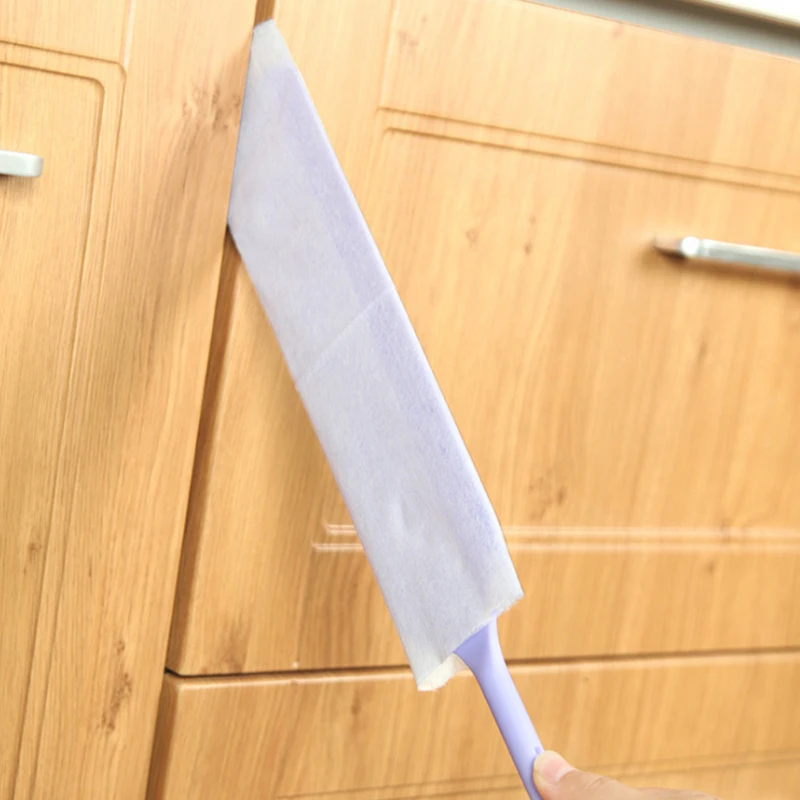 Углубленная Щетка Для Чистки Паза с длинной ручкой из нетканого материала