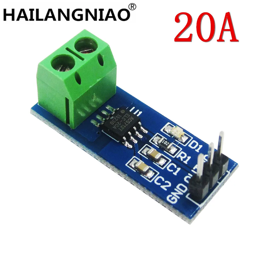 Модуль датчика Холла ACS712 20A модель|module|module sensor |
