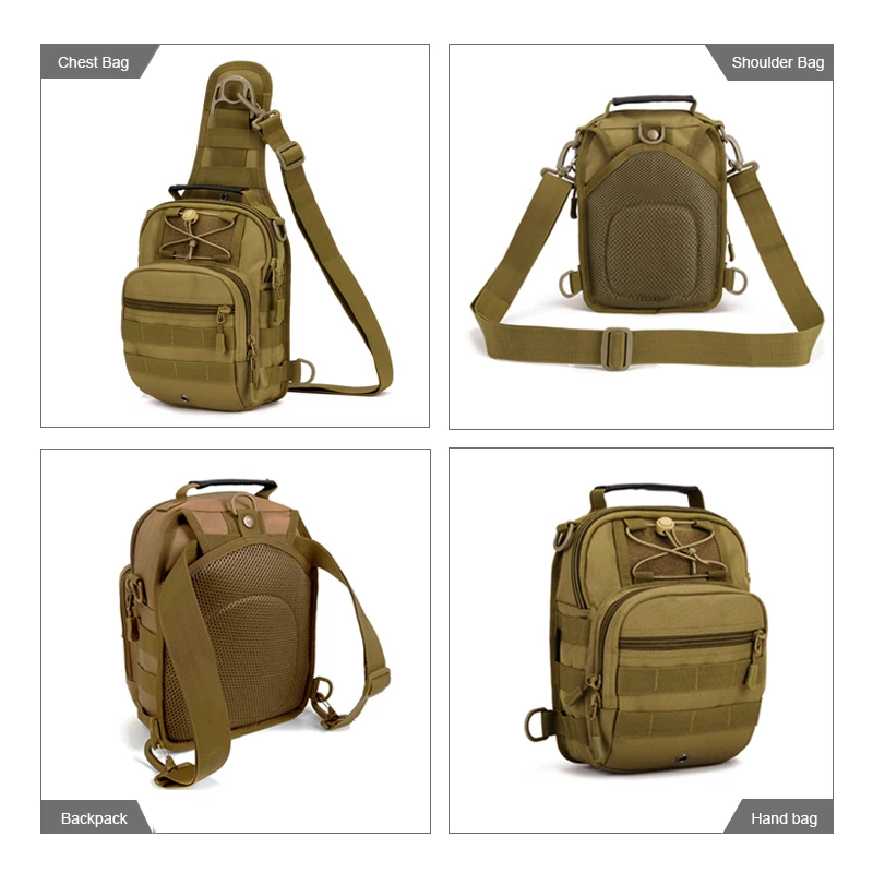 Нейлоновая сумка мессенджер через плечо Protector Plus водонепроницаемый военный
