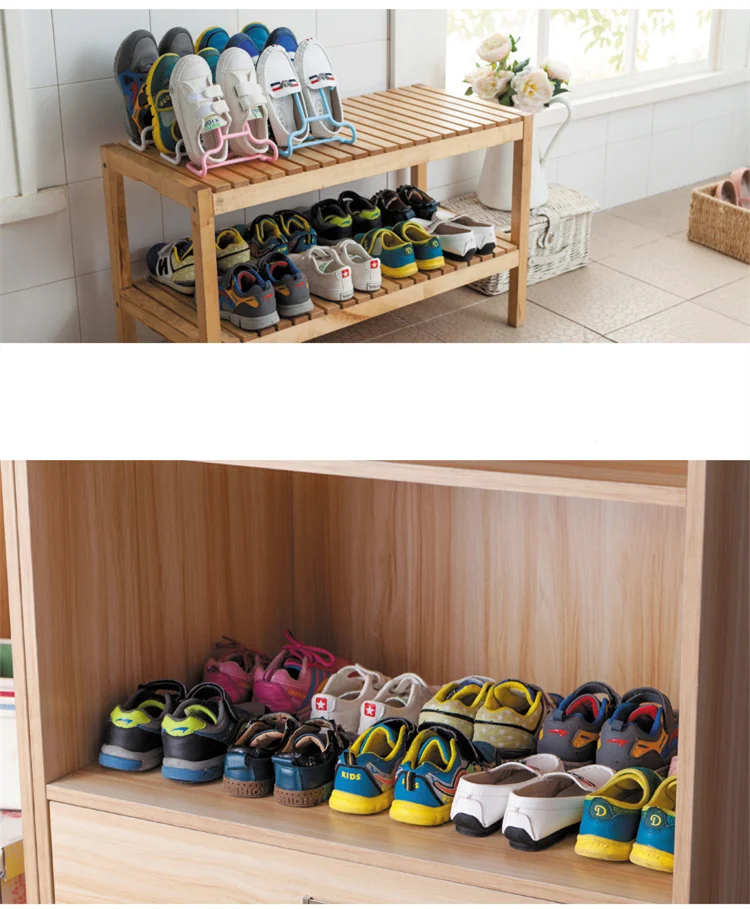 2 шт новая модная обувная полка Современная двойная Чистящая для хранения обуви