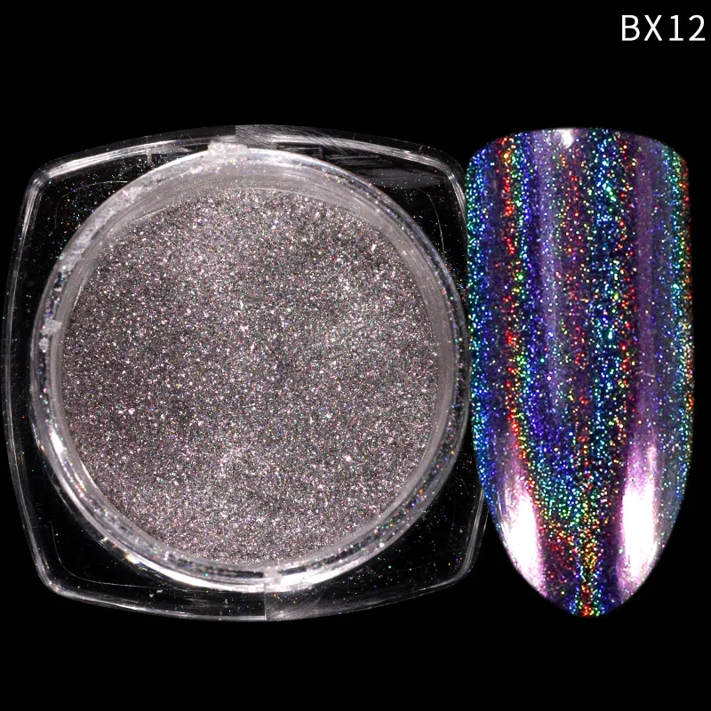 12 видов цветов/комплект Единорог Аврора голографическая хамелеон лак для ногтей