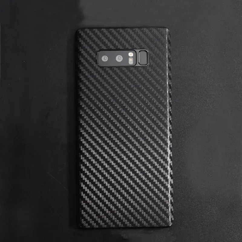 2017 3D углеродное волокно задняя защитная пленка наклейка для samsung Galaxy Note8