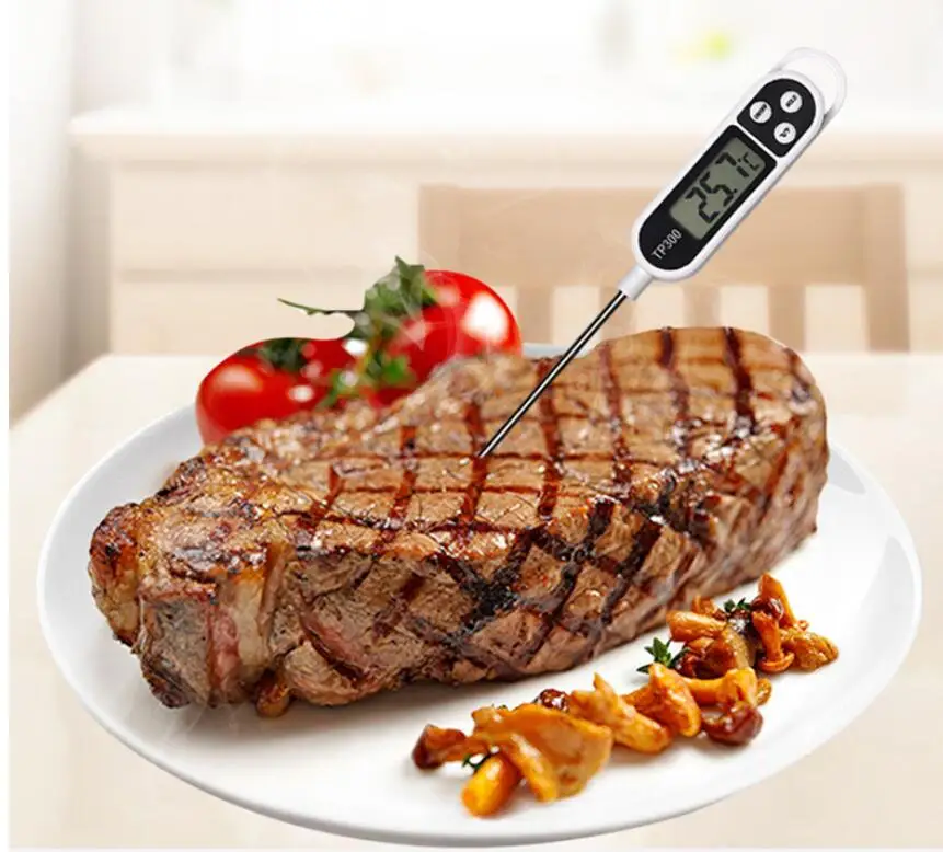 By dhl 50pcs Digital Food Thermometer BBQ Cooking Meat Hot Water Measure Probe Kitchen Tool TP300 | Дом и сад