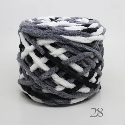 1 шт = 100 г thick cotton yarn Мягкая теплая толстая шерсть ледяная пряжа молочный хлопок линия грубой шерсти вязание крючком Пряжа ручной вязки пряжа для шарфа обувь свитер