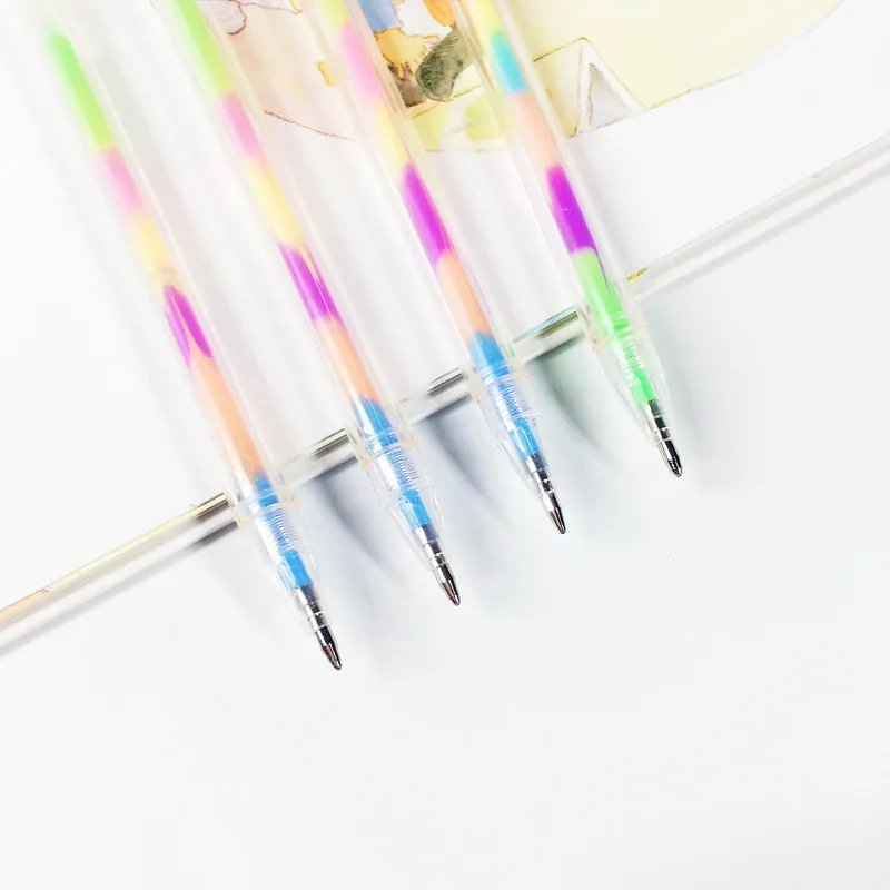 2 шт./лот гелевые ручки Фламинго милые красочные чернила Подпись Рисование маркер