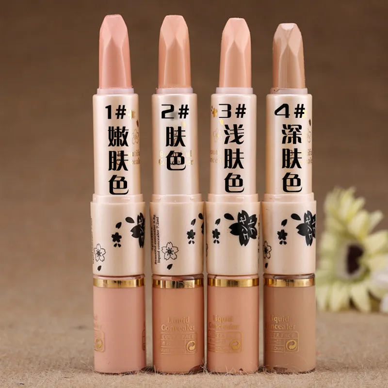 2 в 1 крем для макияжа лица тональный скрывающий темные круги натуральное