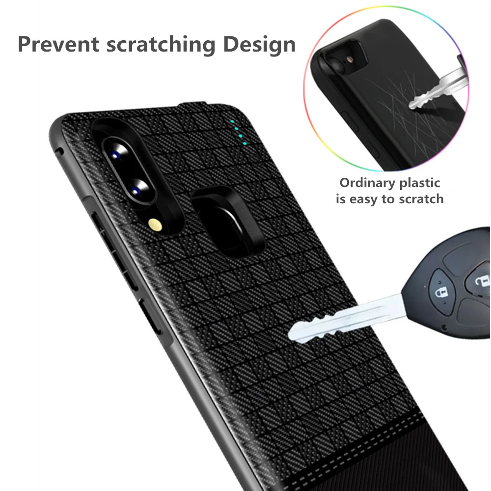 Чехлы для аккумуляторов Xiaomi Redmi Note 5 внешний аккумулятор чехол зарядки 5000 мАч