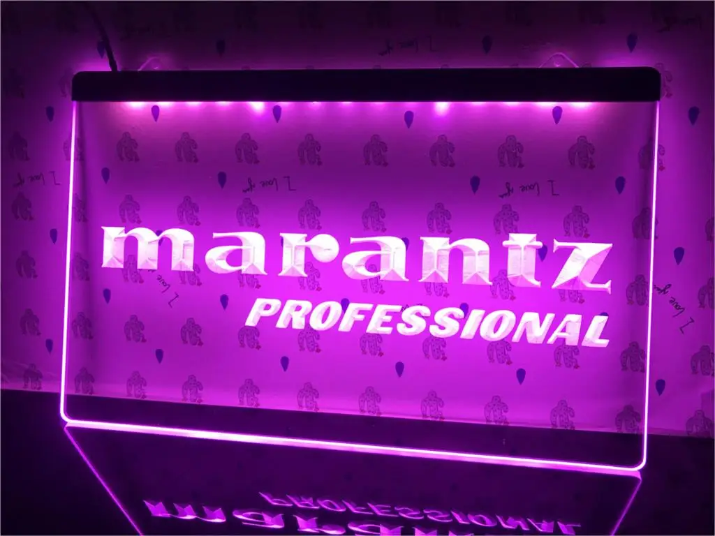 K074- Marantz профессиональный светодиодный световой знак для аудиотеатра | Дом и сад